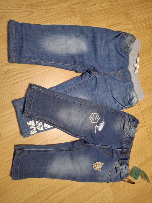 Джинси на хлопчика 6- 9 м