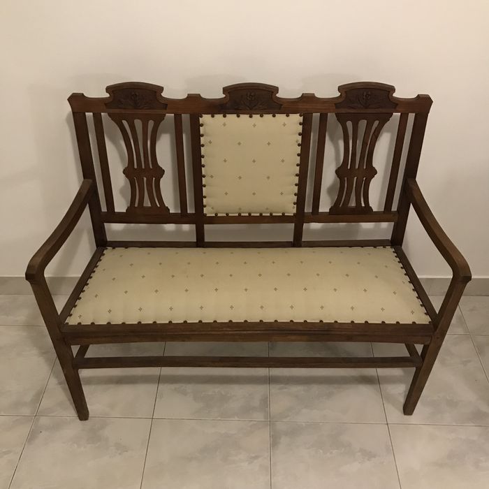 Canapé de 3 lugares Arte Nova