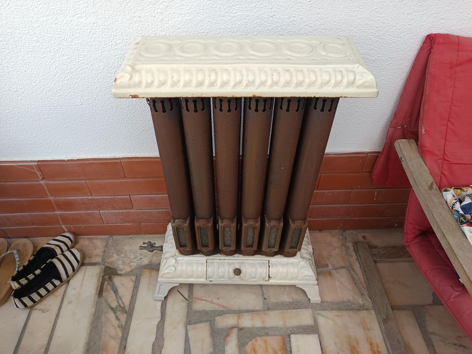 Radiador Ferro Fundido Sec XIX 6 colunas