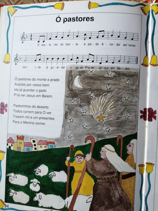 Livro de musica  As Nossas Canções de Natal