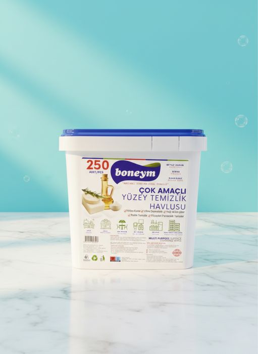 Серветки у відрі boneym