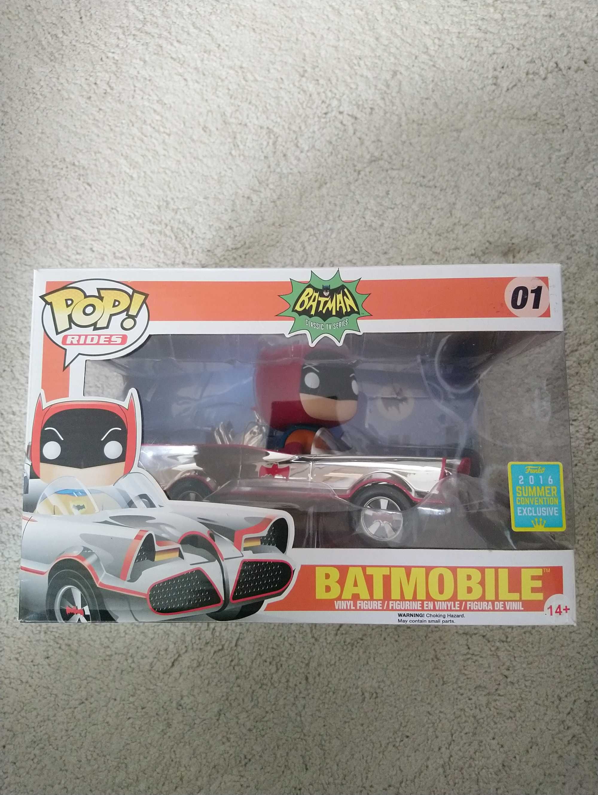 Funko Pop Rides Batman Batmobile 01 Summer Convention 2016 Gdańsk Chełm