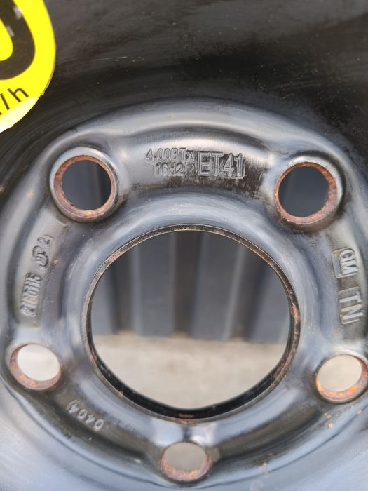 Dojazdówka koło zapasowe  Opel 5x110 16"