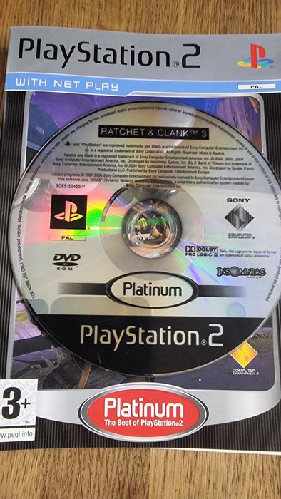 Gra PlayStation 2 Ratchet & Clank 3 PL