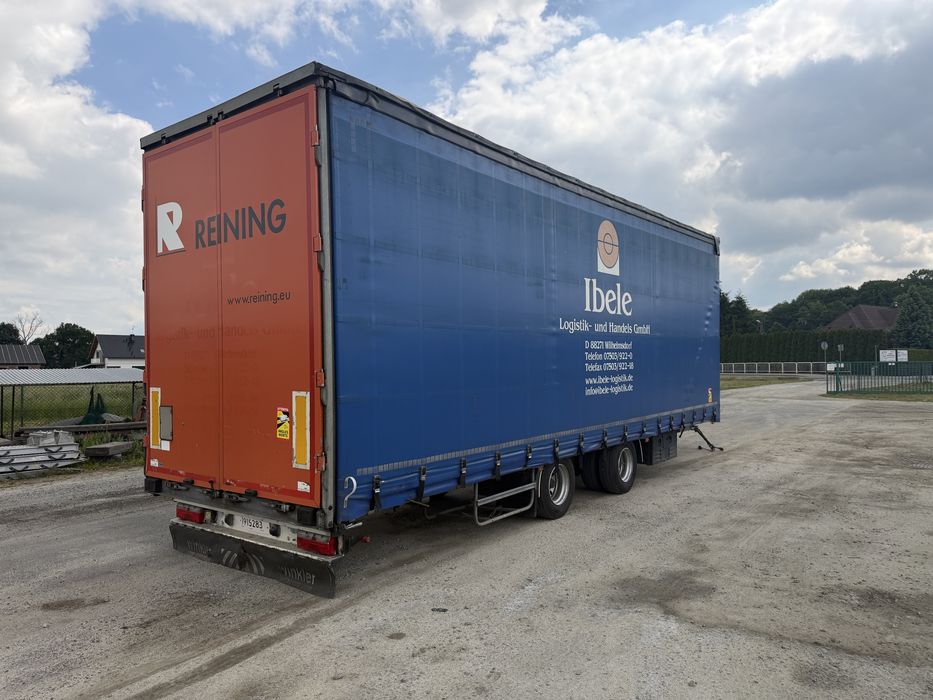 Przyczepa Tandem Firanka Ocynkowana schmitz