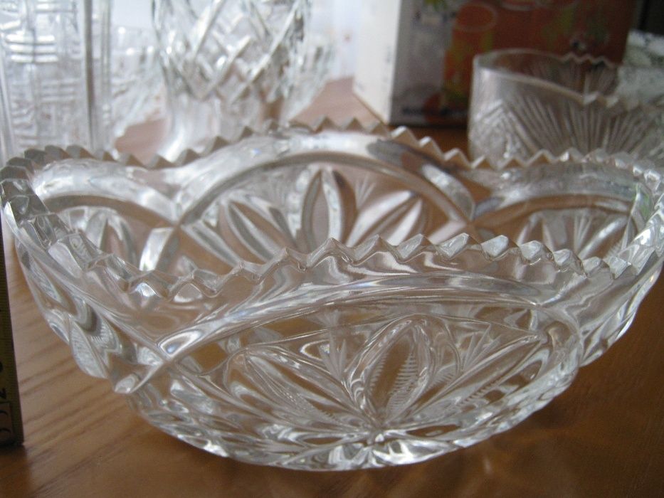 Хрустальная посуда.
