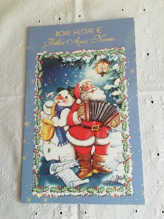 Postal de natal da Grafipost