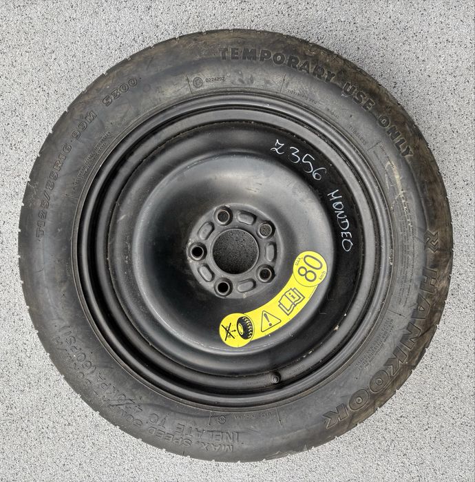 Koło dojazdowe 5x108 Ford Mondeo mk4, s-max, galaxy volvo dojazdówka