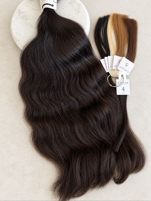 Włosy dziewicze 61 cm | 129 g | #4
