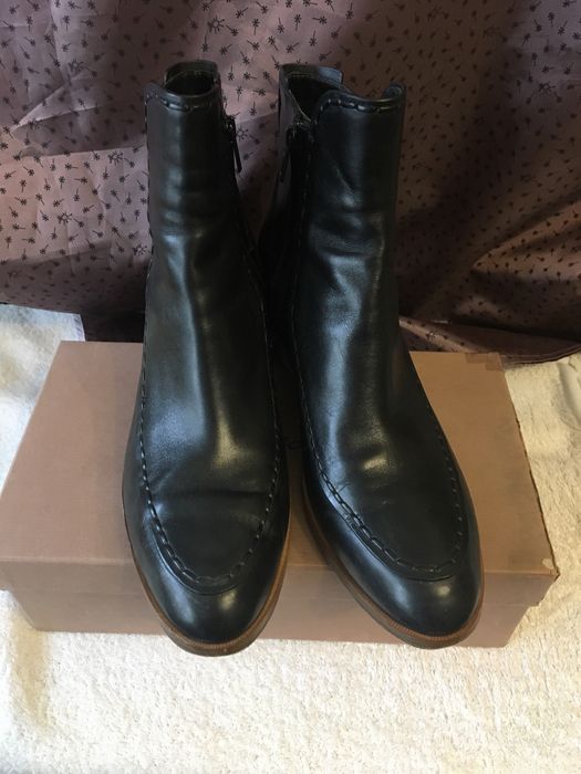 Кожанные полусапожки Vero Cuocio  большого размера