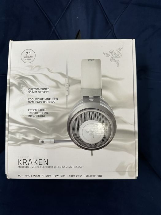 Навушники Ігрова гарнітура Razer Kraken Mercury Multi Platform