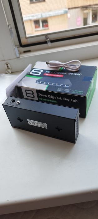 Комутатор Мережевий(Гігабітний,свич) Новий