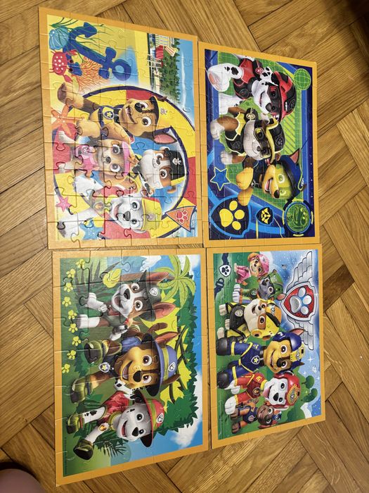 Puzzle psi patrol 3+ trefl, kompletne