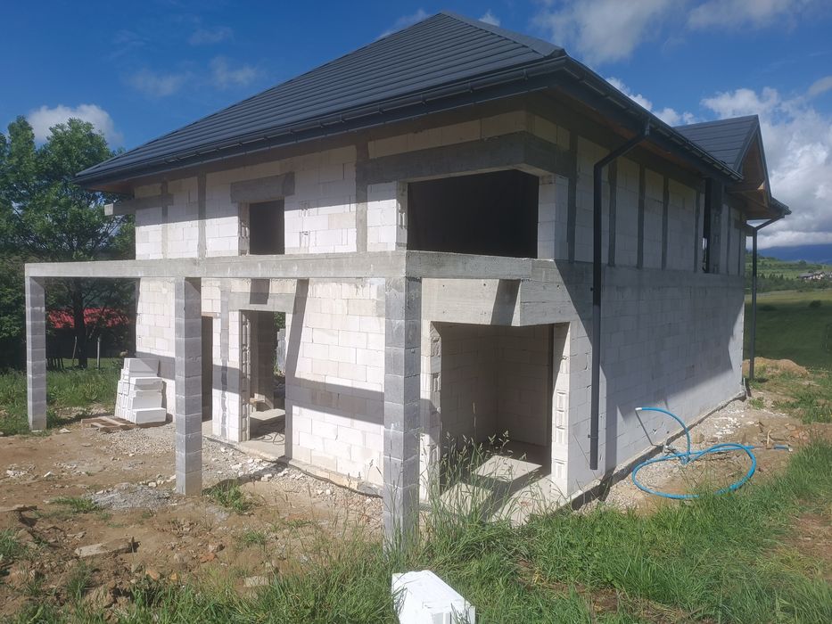 Budowa domów,Fundamenty,Dachy