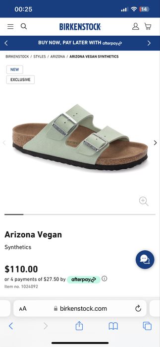 Уцінка!!! Оригінал! Birkenstock Arizona Matcha 38 р(широкі)