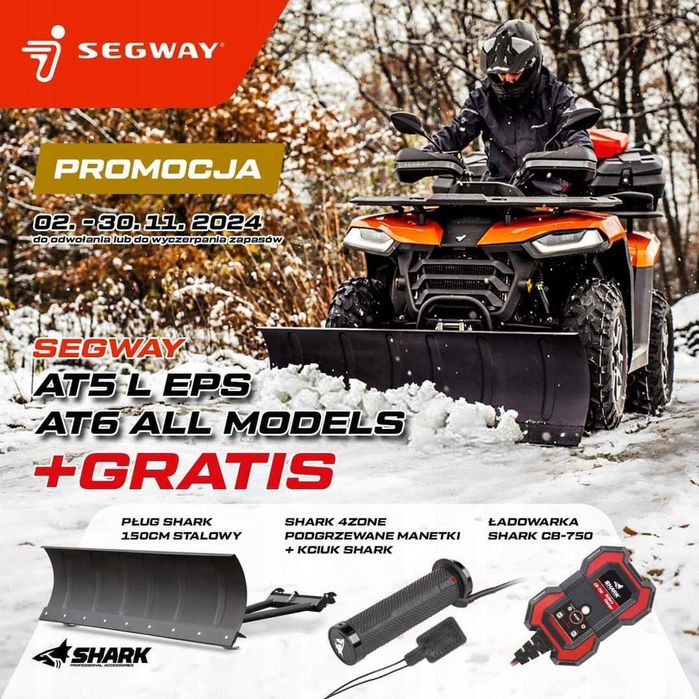 Quad SEGWAY AT5L EPS Raty-ROK PROD.2026 leasing- junakpodkarpacie.pl