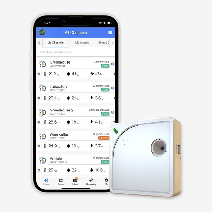 Датчик Ubibot WS1 Wi-Fi Температура/Вологість/вібрація
Датчик легкой