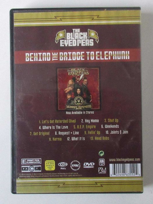 The Black Eyed Peas - Behind the Bridge to Elephunk (DVD)