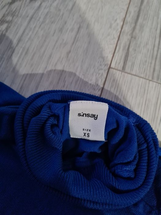 Bluzka z golfem, Sinsay, XS