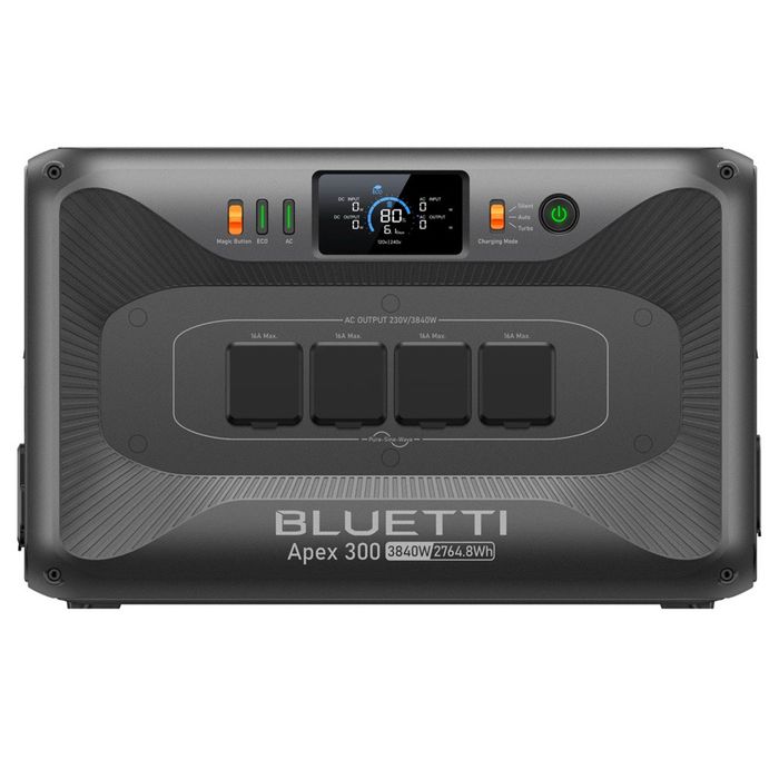 Зарядна станція BLUETTI Apex 300 (2764.8 Wh / 3840 W, ДБЖ 20 мс)