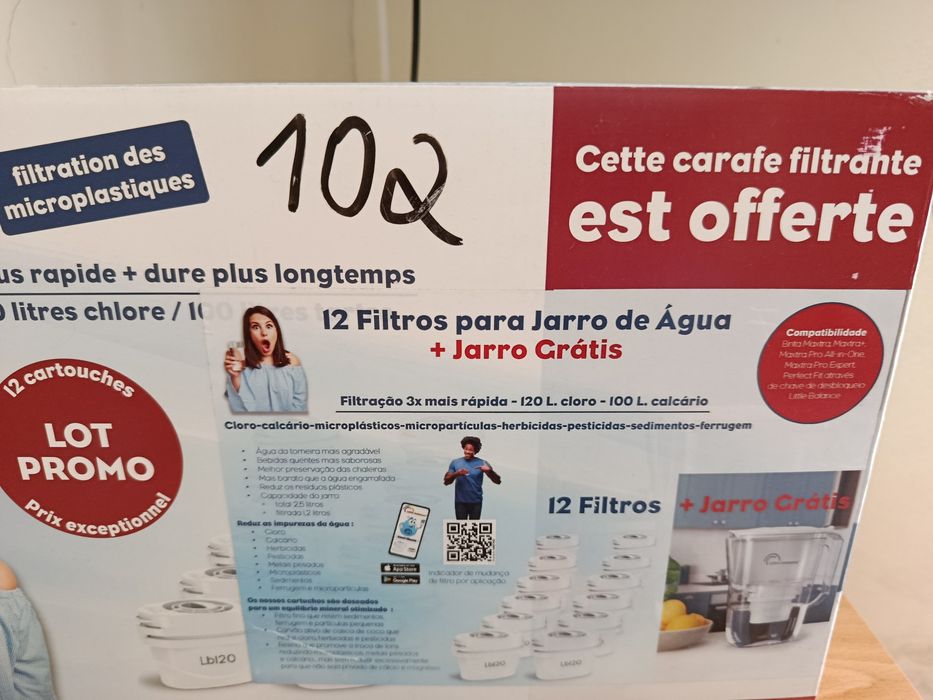 Jarro de água litlle  com  12 cartuchos