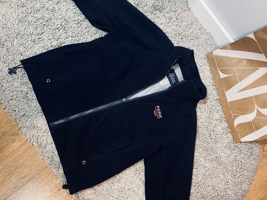 Czarny polar plusa meska rozm M peak performance