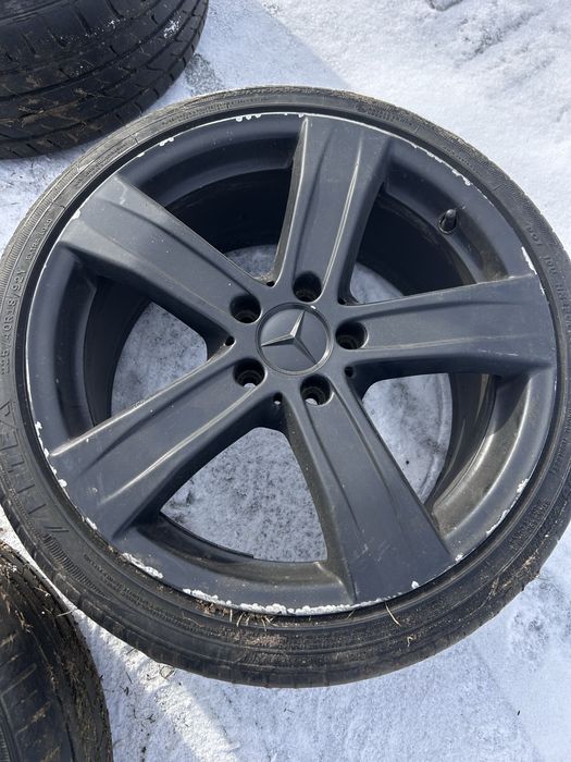 Alufelgo mercedes 5x112  orginalne R18