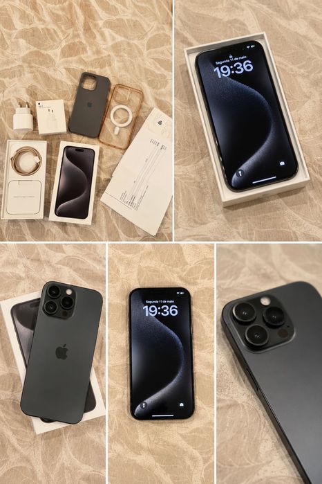 iPhone 15 Pro Max 256GB — Titânio