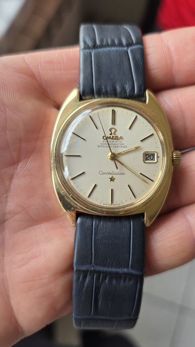 Omega Constellation Automatic Chronometer Gold Cap