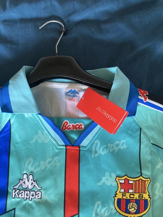 Koszulka Ronaldo 9 Barcelona Kappa Retro Pilkarska