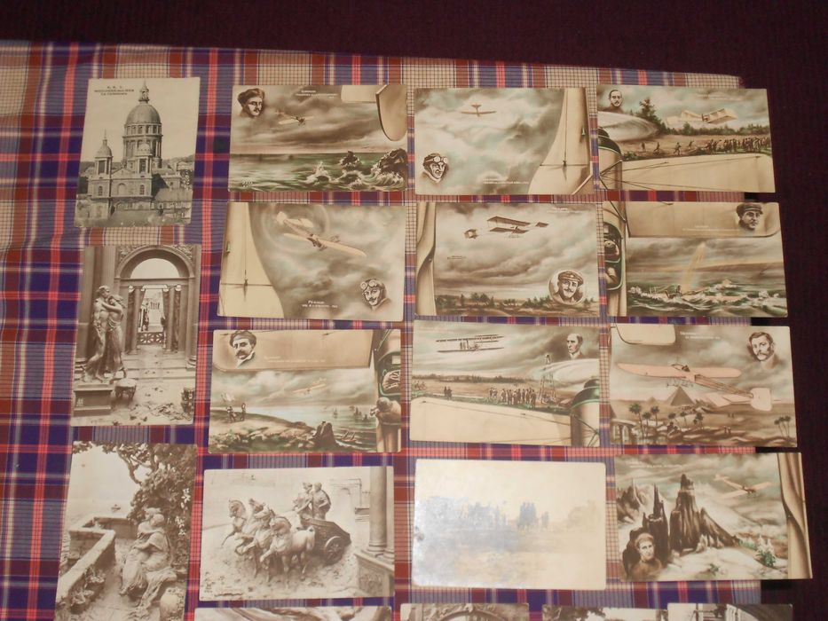 Postais antigos Franca 1914-18 adquiridos 1a guerra mundial