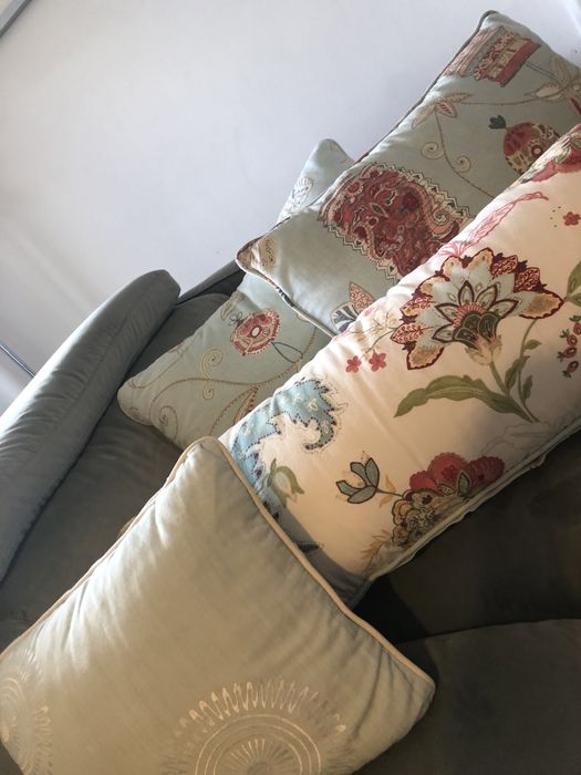 Almofadas decorativas quarto casal Harlequim Fabrics Handmade