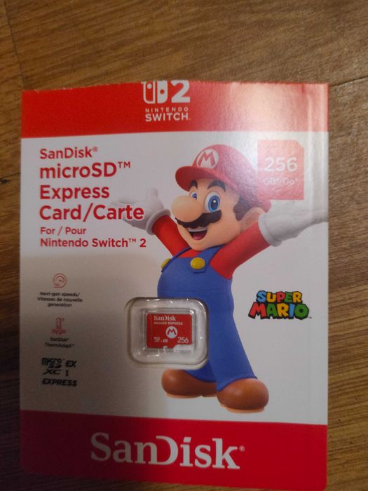 Switch 2 karta 256gb microSD express