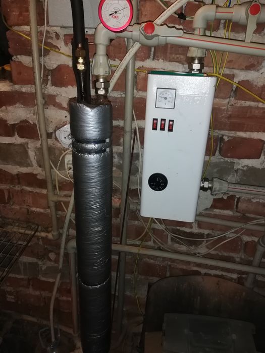 Тепловой насос воздух вода 5 кВт кожухотрубный теплообмен Samsung 18