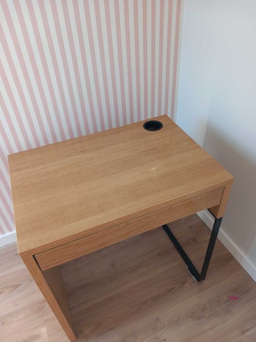 Biurko Mickey  ikea 73x50x7 plus krzesełko regulowane