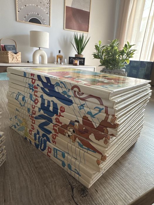 Coleção 25 livros Disney com Audio Cassetes