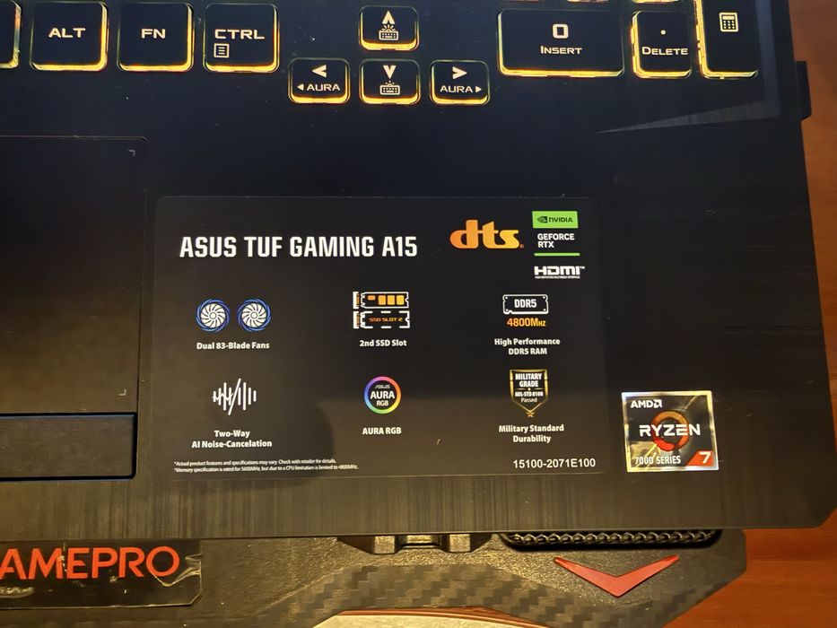 Asus TUF gaming A15