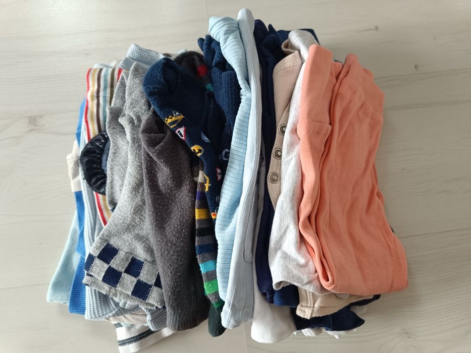 paczka ubrań dla chłopca 80/86