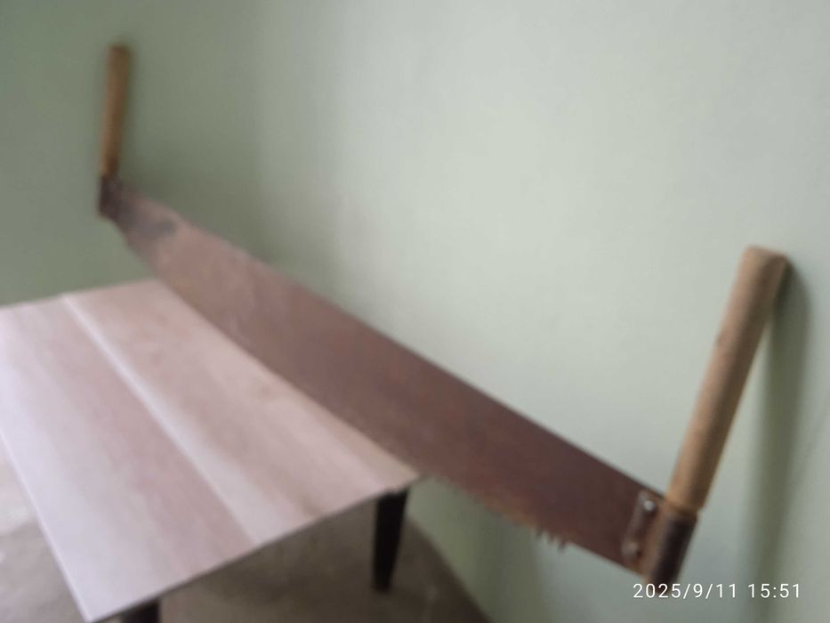 Пила двуручная, лучковая