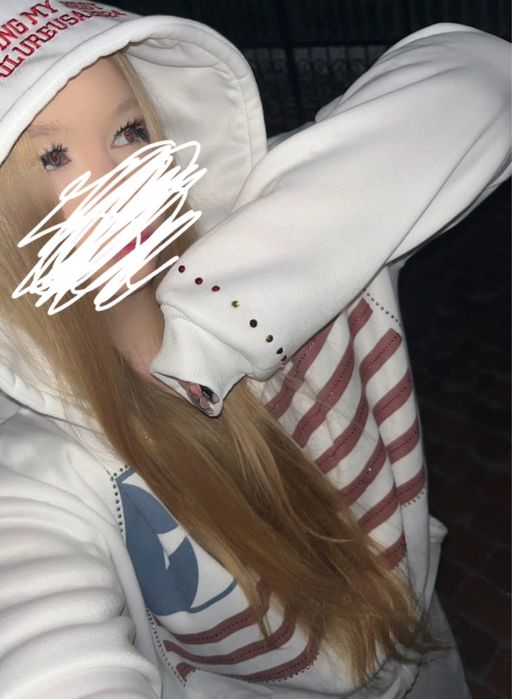 Зипка америка кофта на замке