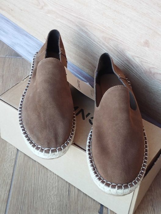 Нові м'які замшеві еспадрільї від MANGO розмір 41