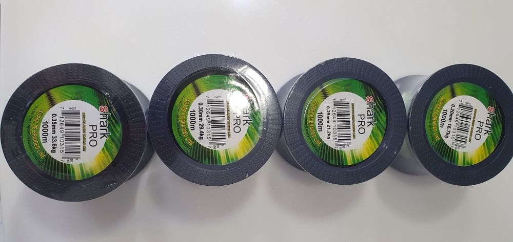 Шнур(нитка)рыболовный shark( POWER PRO) 1000метр(.0.2-0.25--0 35)