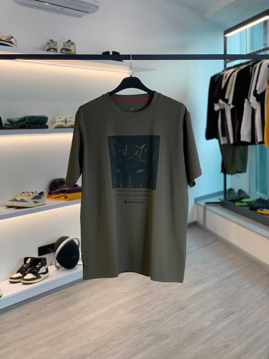Футболка Snow Peak x Tonedtrout Graphic T-Shirt Olive