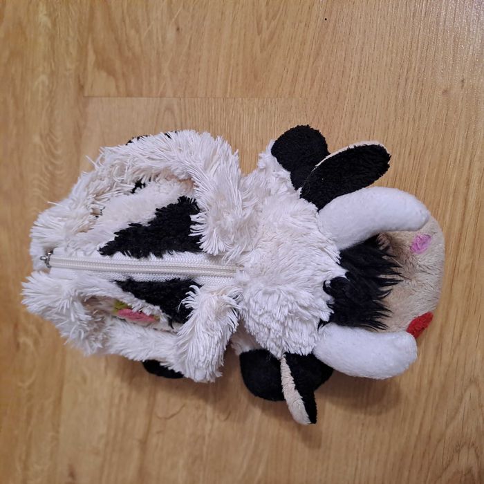Torebka / pluszowa wesoła krówka 25 cm