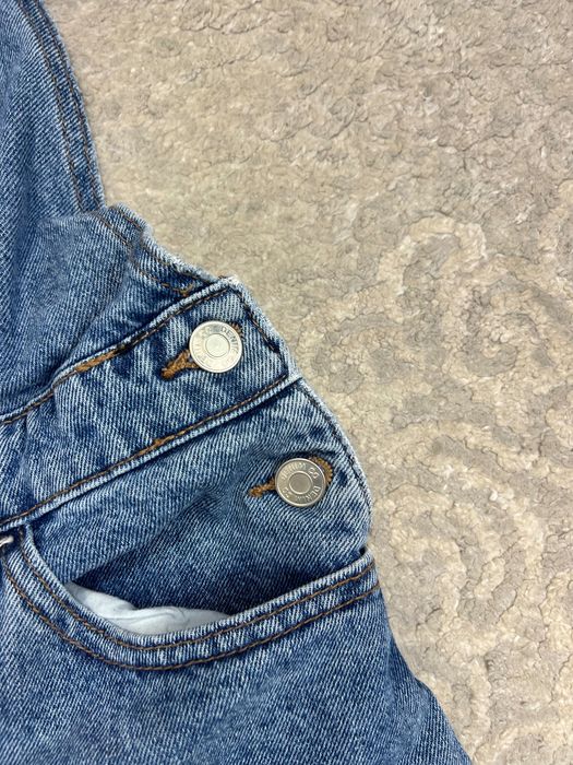 Jeansowe Ogrodniczki Vintage Pocket