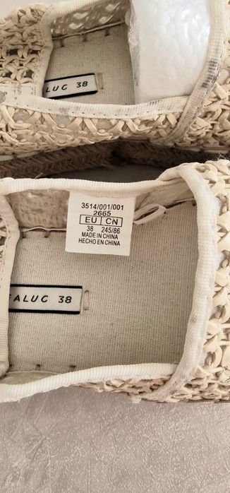 Еспадрільї Zara 38р.