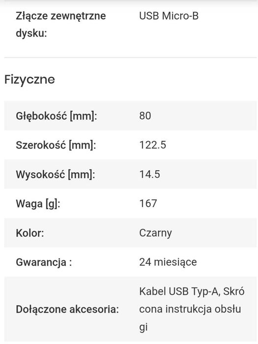Dysk do konsoli XBOX SEAGATE Game Drive 2TB HDD