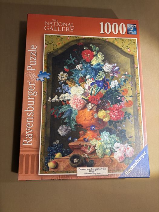 Puzzle 1000 Ravensburger Art kompletne, van Huysum