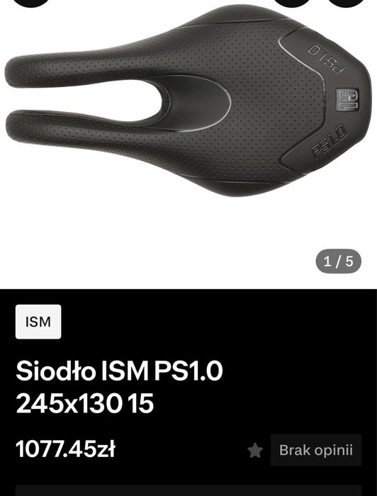 Siodełko ISM PS 1.0