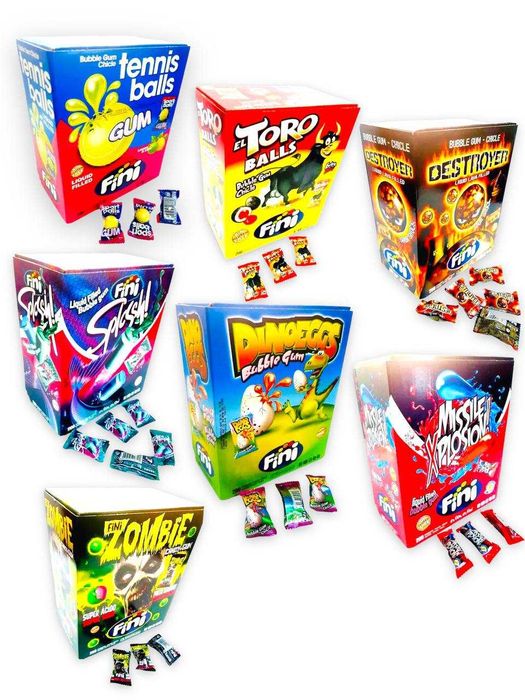 Жевательная резинка ТМ Fini Испания 200шт